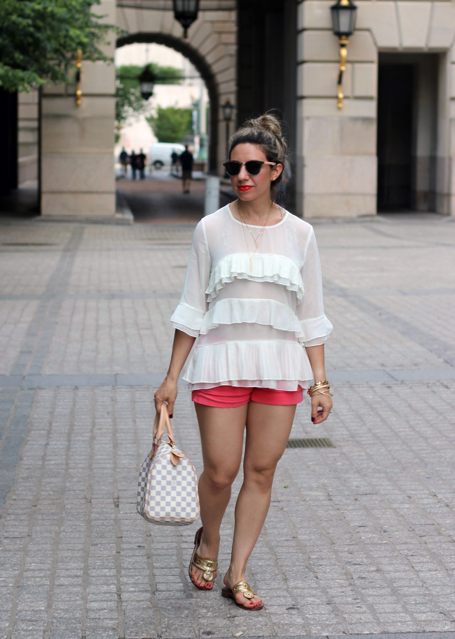 Ruffled Top | Glass of Glam