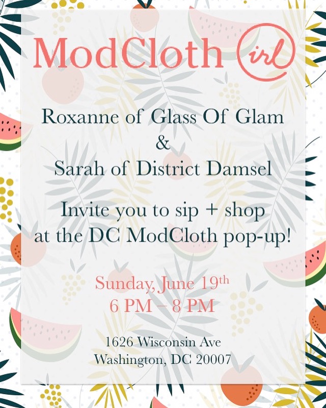 Modcloth IRL | Glass of Glam