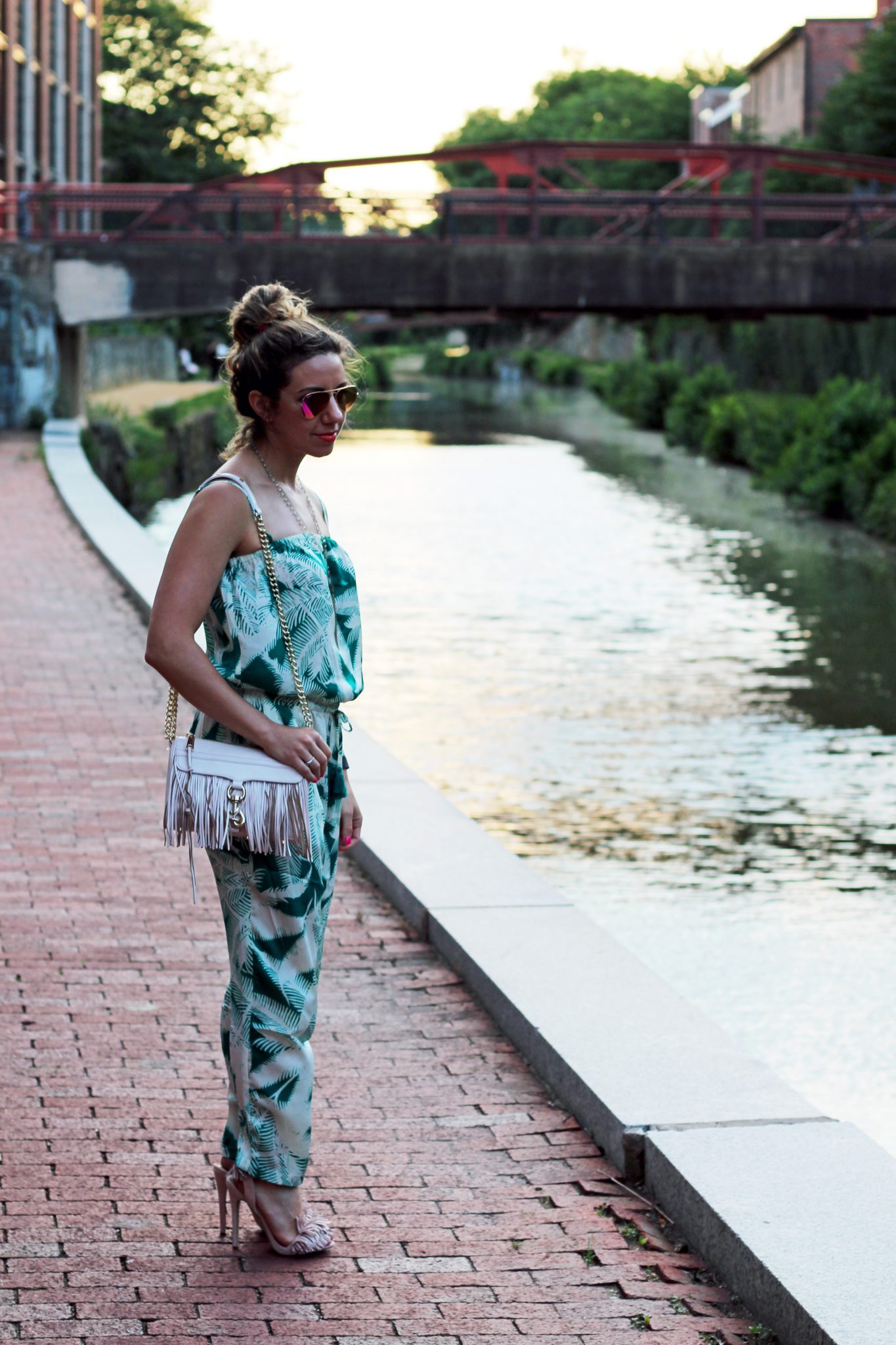 Palm Jumpsuit | Glass of Glam