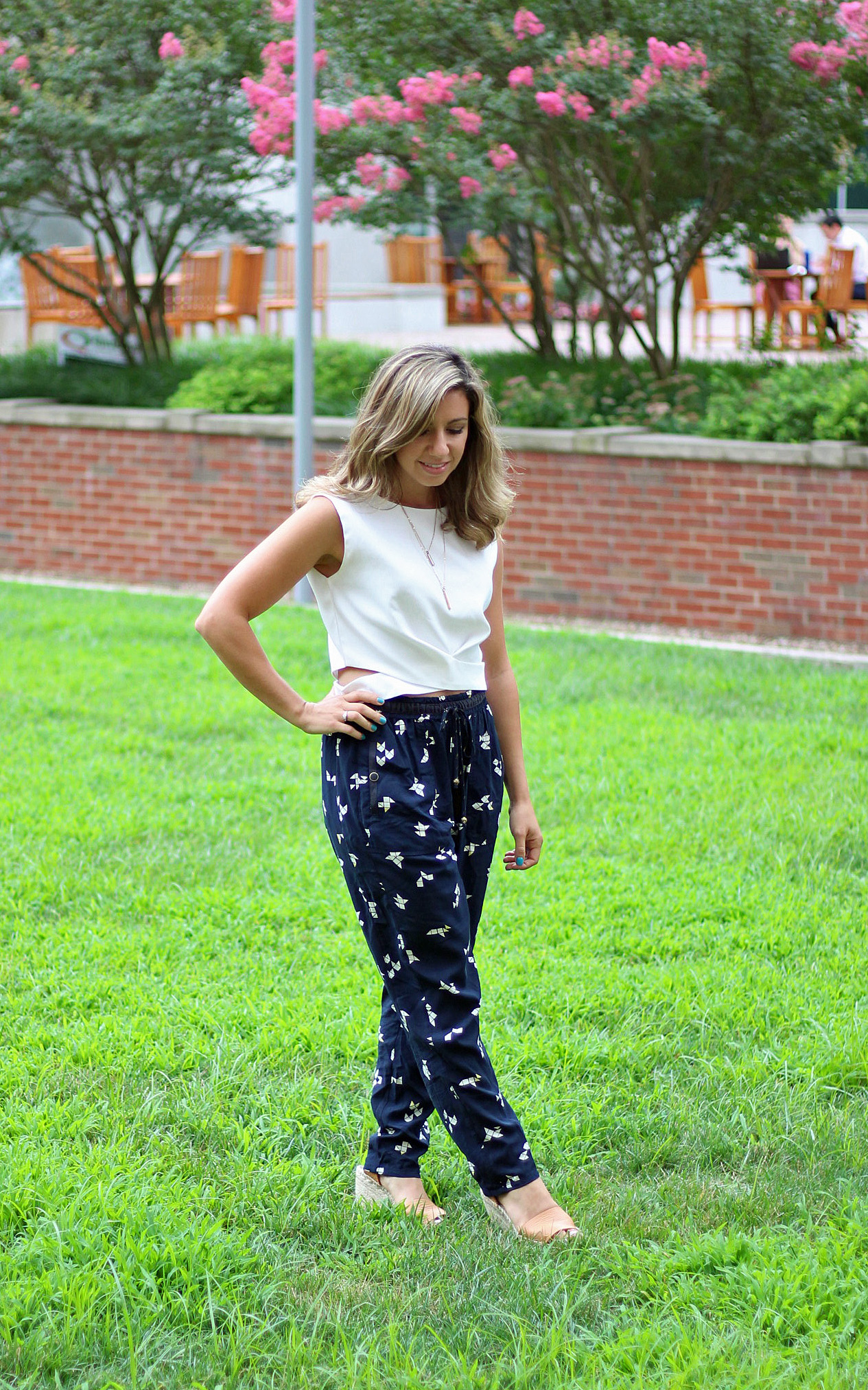 Patterned Pants | Glass of Glam