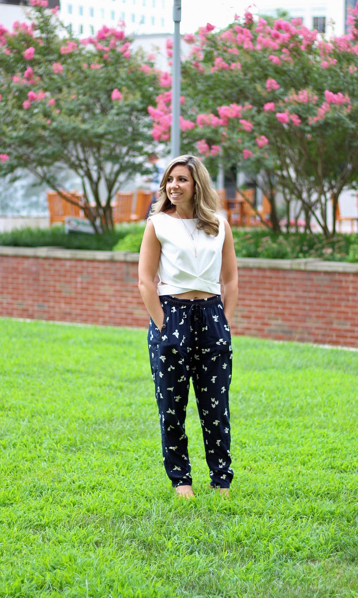 Patterned Pants | Glass of Glam