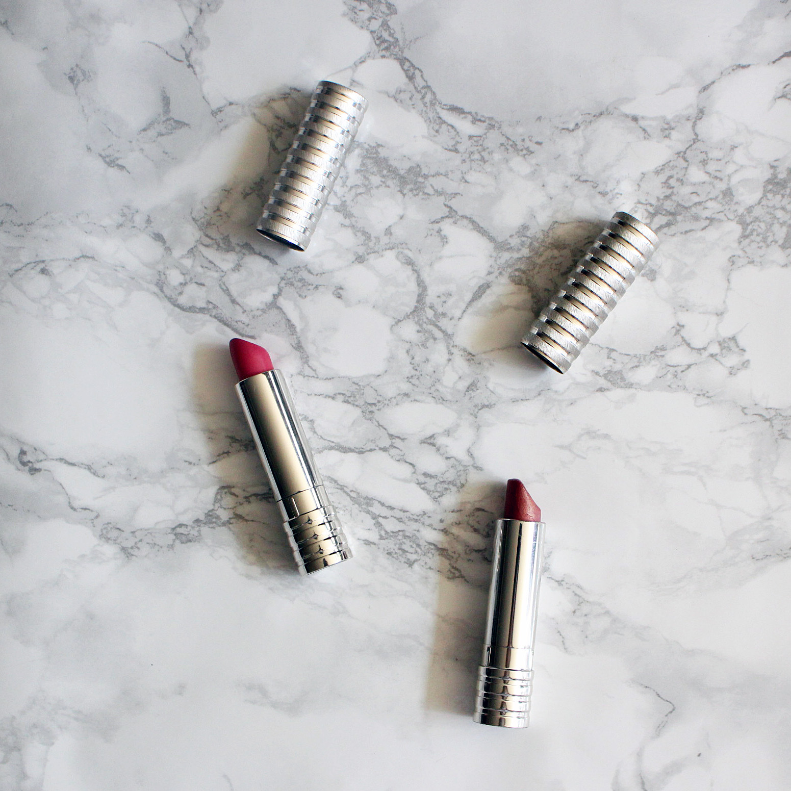 Clinique lipsticks are the best for finding the perfect "your lips but better" shade. Via GlassofGlam.com