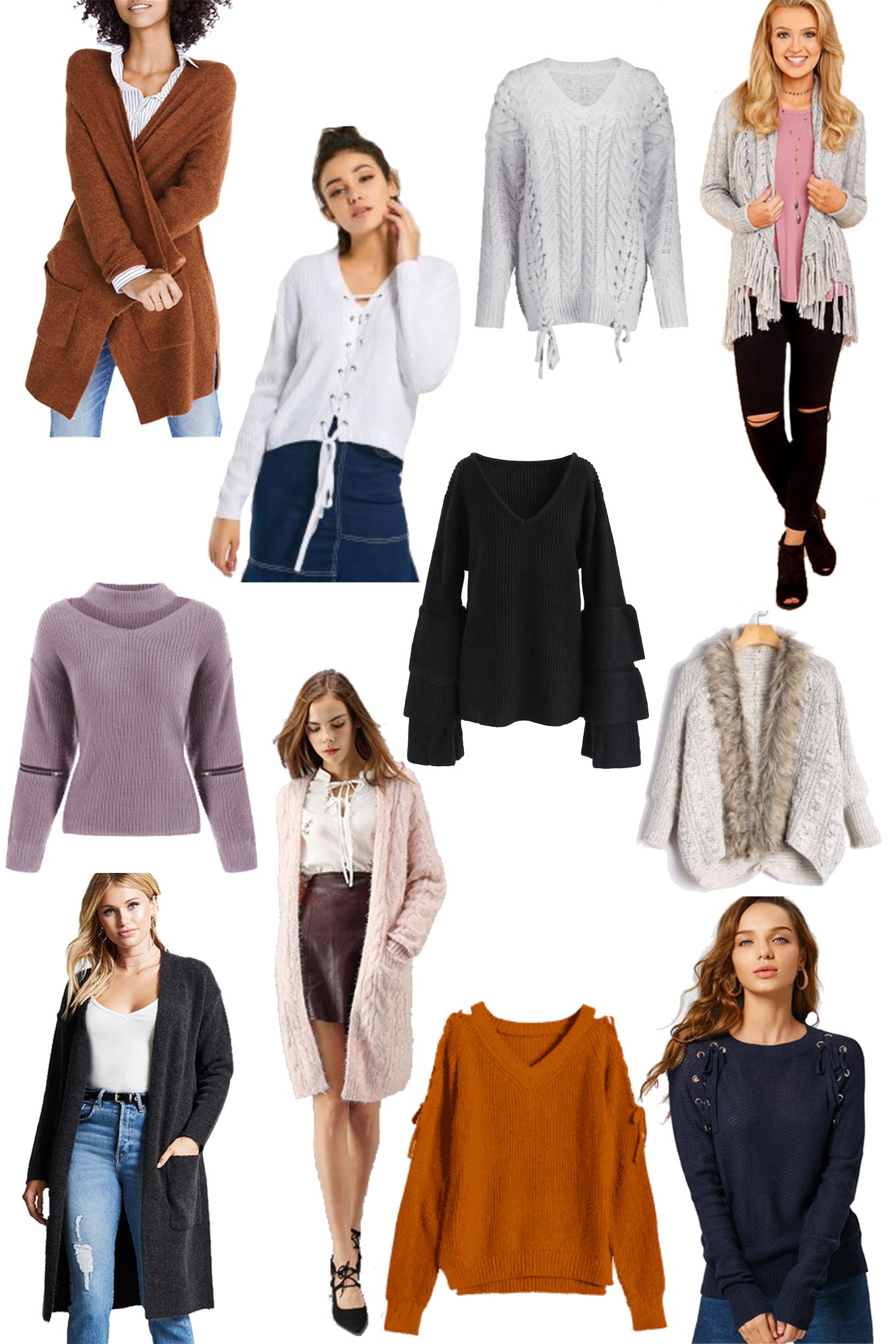 Glass of Glam's must have sweaters for fall