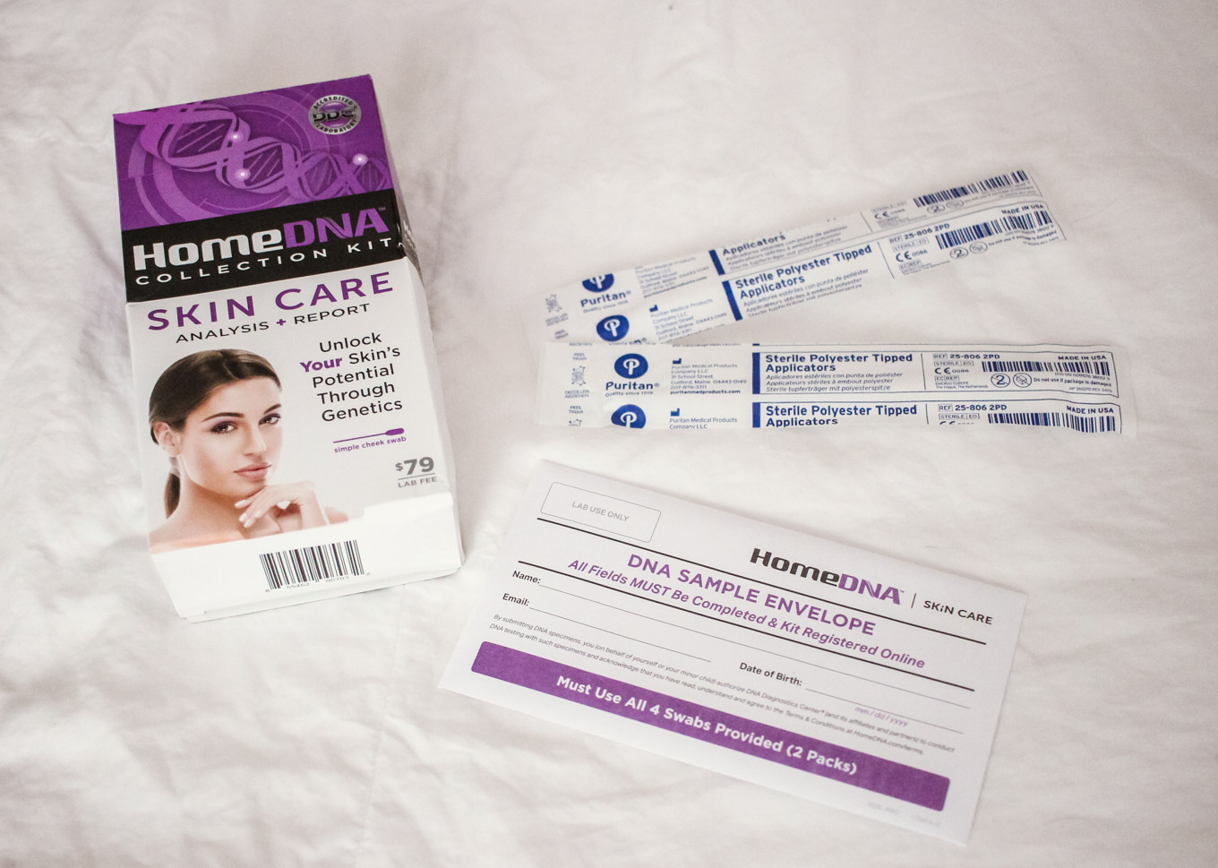 Lifestyle blogger Roxanne of Glass of Glam's review of the HomeDNA Skin Care Analysis