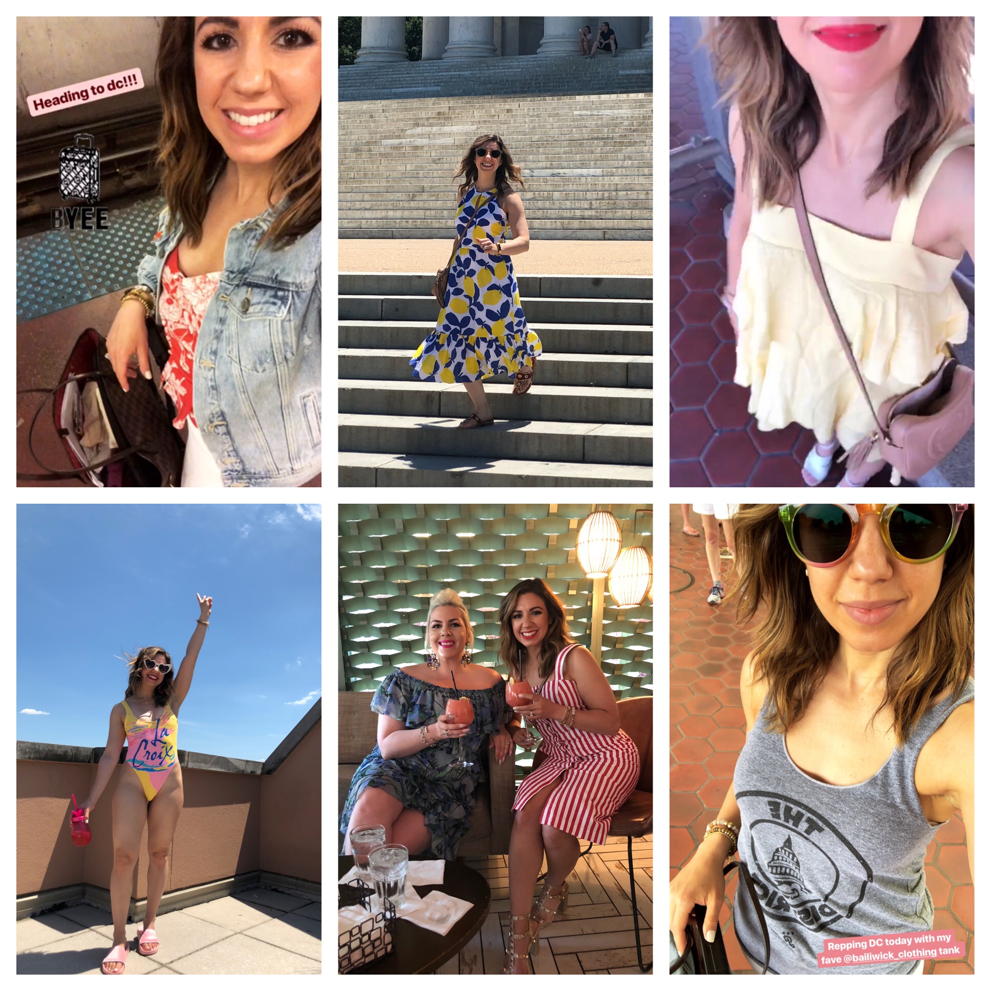 DC Outfits Round-Up featured by popular Chicago style blogger, Glass of Glam
