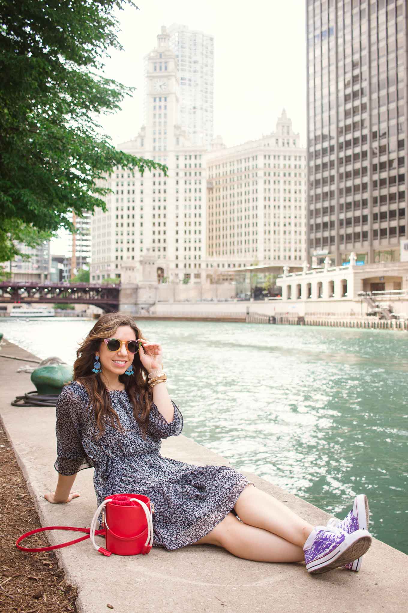 The Perfect Summer Dress & On Mondays We Link Up (#68) featured by popular Chicago style blogger, Glass of Glam