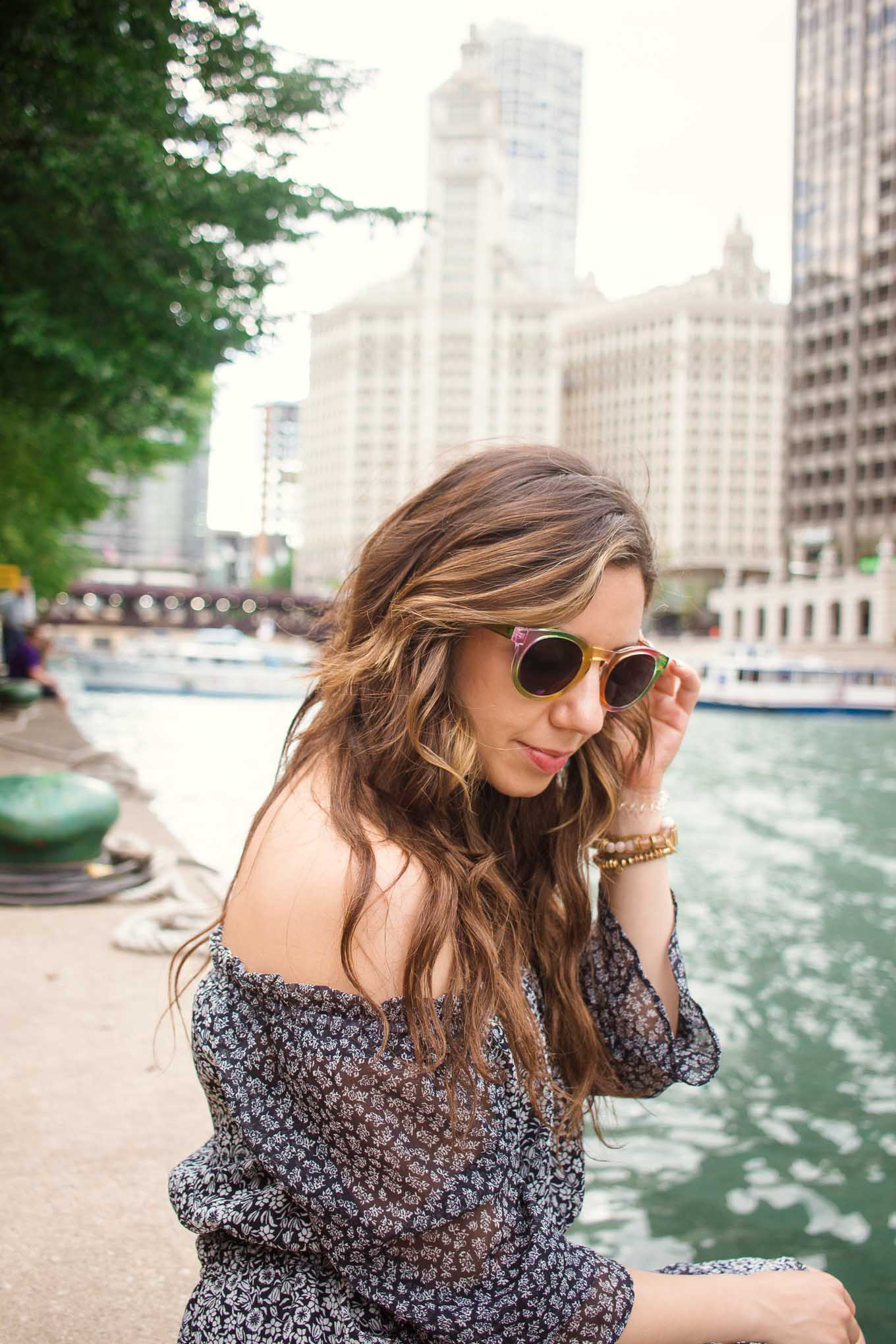 The Perfect Summer Dress & On Mondays We Link Up (#68) featured by popular Chicago style blogger, Glass of Glam