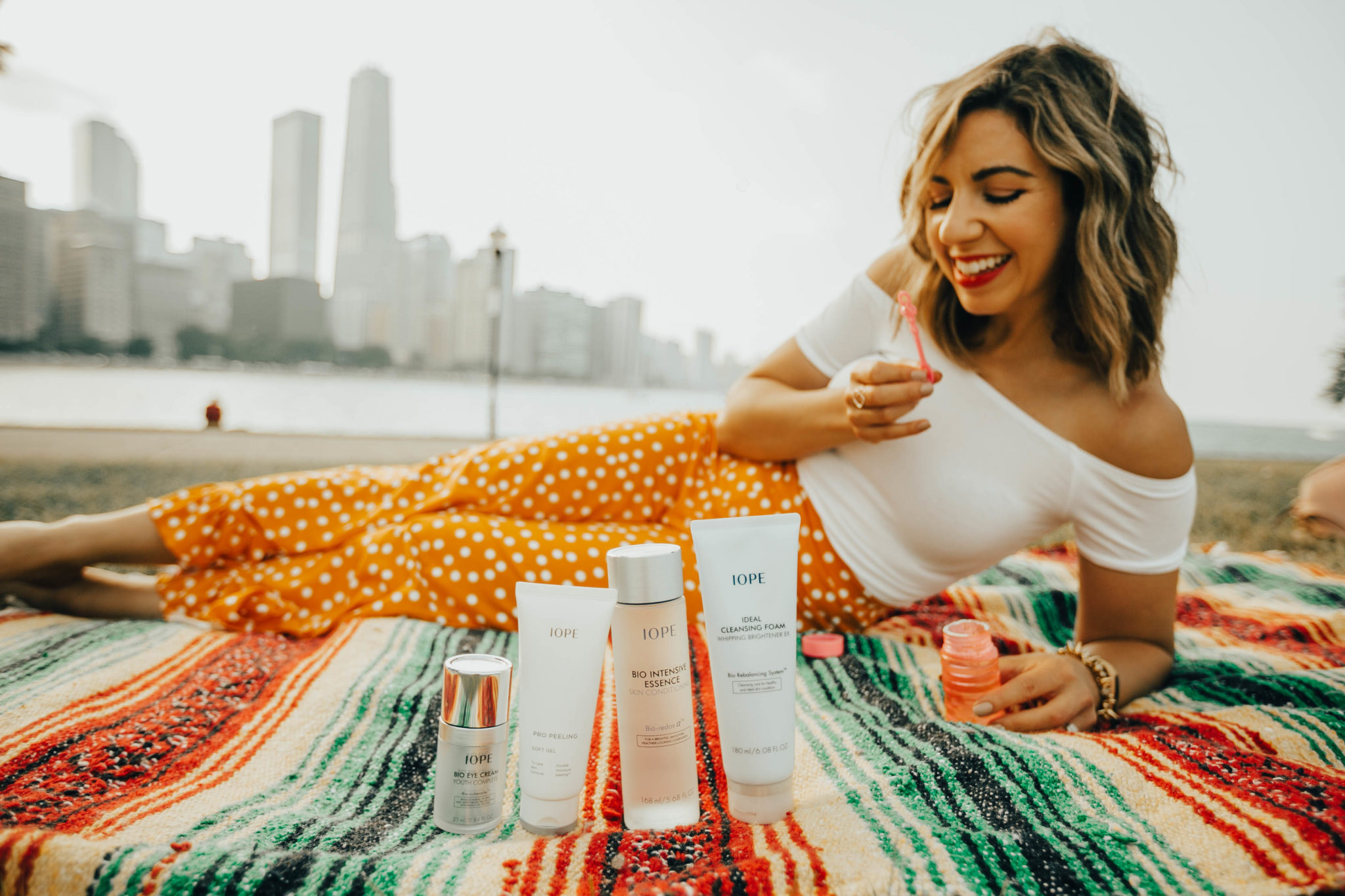 Korean Skincare Products | IOPE Skincare Giveaway featured by popular Chicago beauty blogger Glass of Glam
