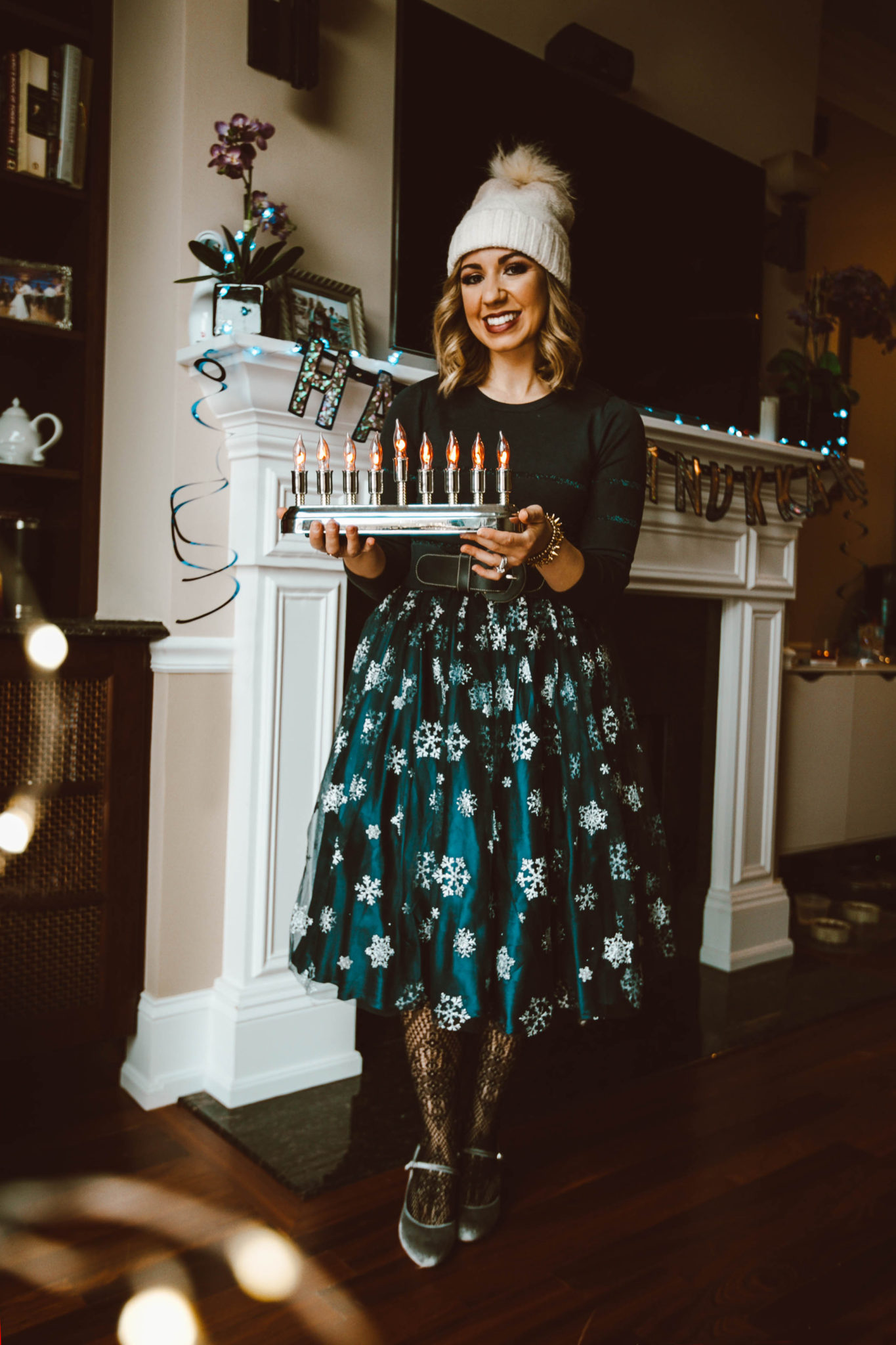 Hanukkah Home Decor Ideas featured by top Chicago life and style blog, Glass of Glam