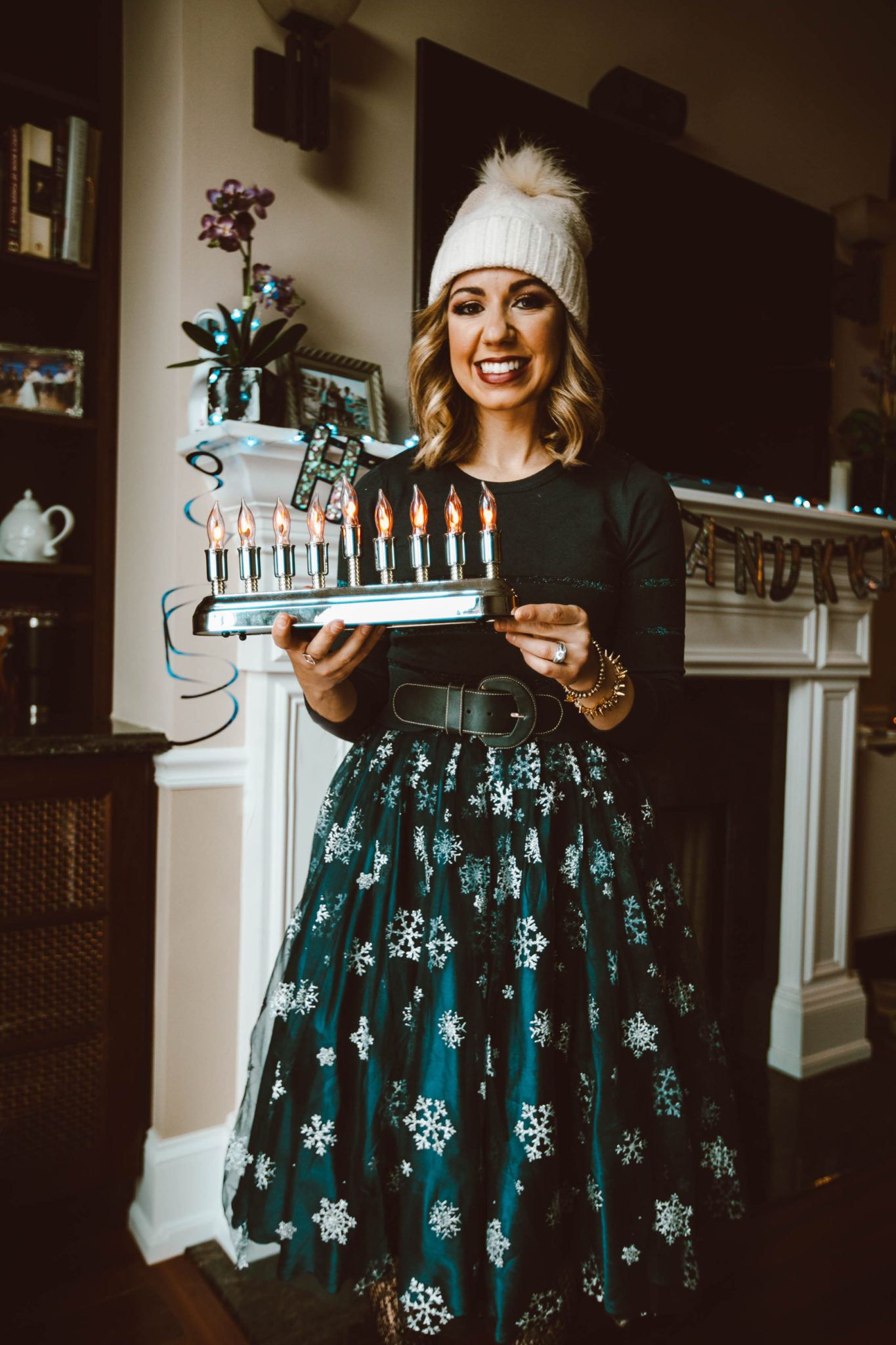 Hanukkah Home Decor Ideas featured by top Chicago life and style blog, Glass of Glam