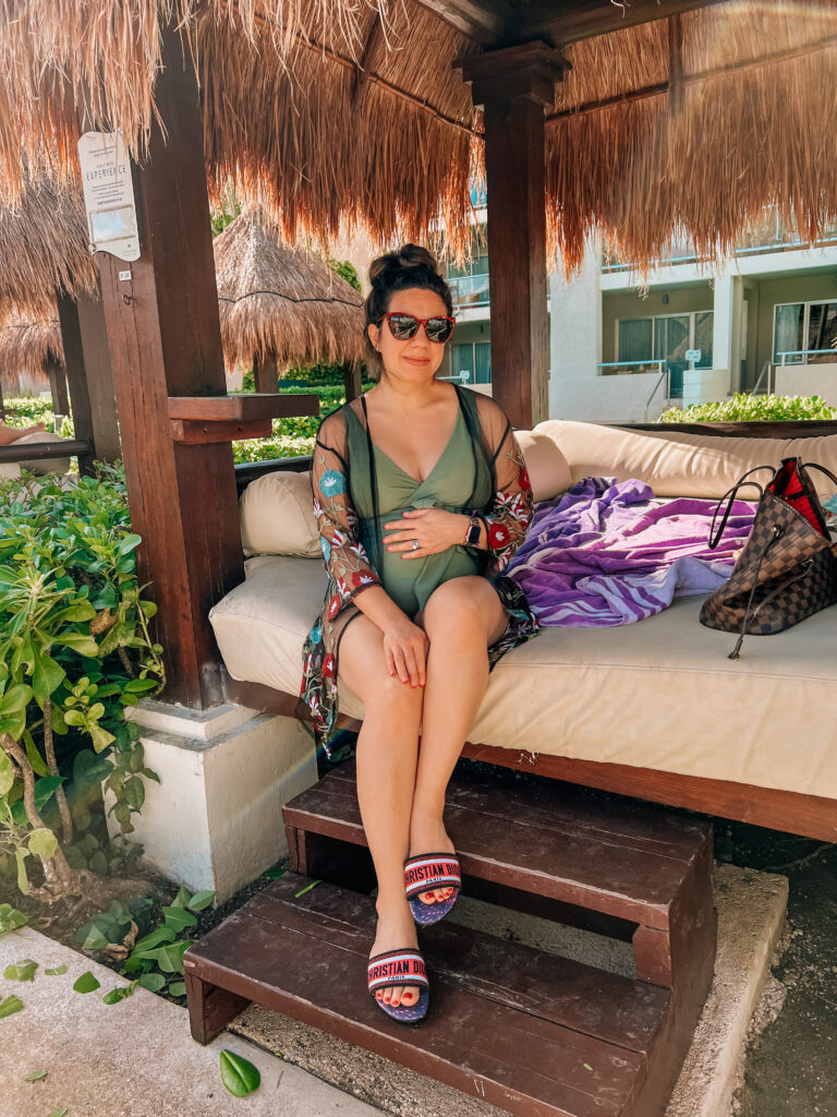 Mexico Babymoon Outfits featured by top Chicago fashion blogger, Glass of Glam