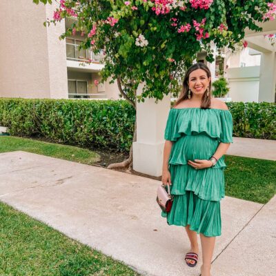 Mexico Babymoon Outfits featured by top Chicago fashion blogger, Glass of Glam