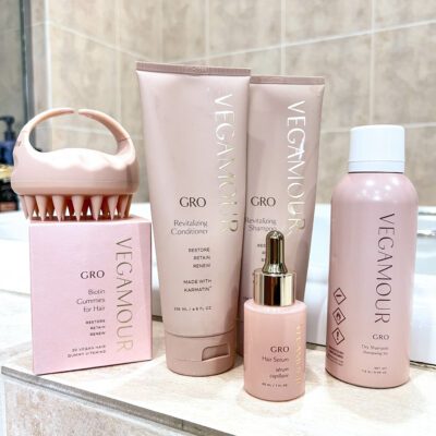 Vegamour Hair Growth Review by top Chicago lifestyle blogger, Glass of Glam